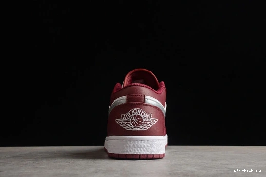 Low Bordeaux 553558-615 553558-615 1 White Jordan 0315